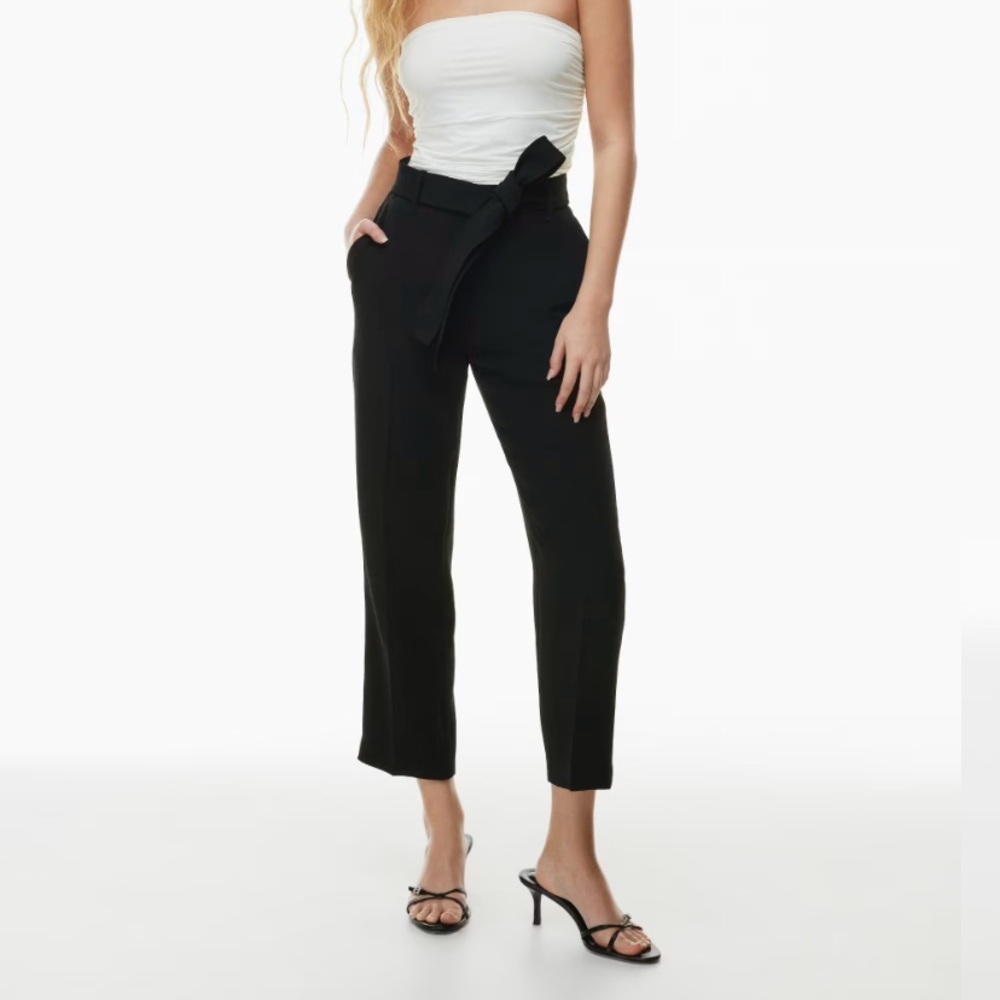 Aritzia front tie pants in excellent condition